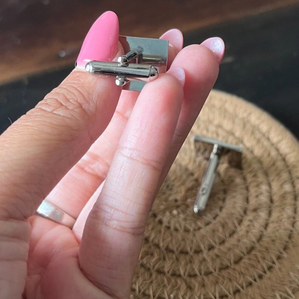 Silver Cufflinks - Picture 3 of 5